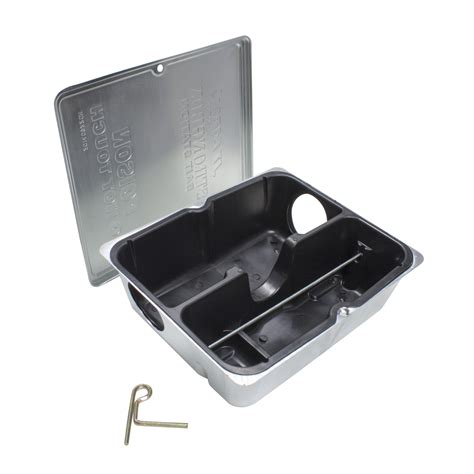 jt eaton metal mouse bait box|metal rat bait station.